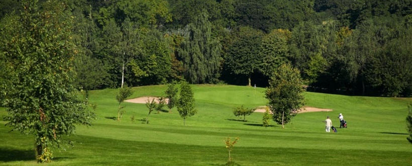 2nd green from the 3rd hole